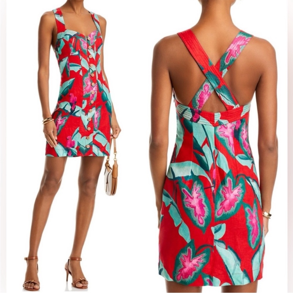 NWT Farm Rio Foilage Dress